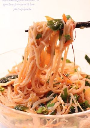 お野菜たっぷりあっさりピビン麺-レシピのメイン写真