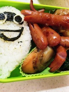 ウィスパーキャラおにぎり弁当-レシピのメイン写真