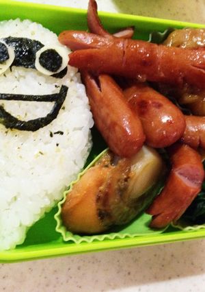 ウィスパーキャラおにぎり弁当-レシピのメイン写真
