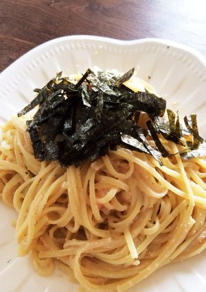 超美味しい超簡単たらこパスタ-レシピのメイン写真