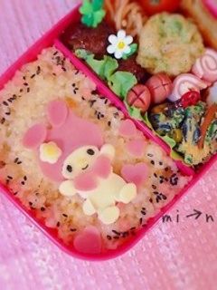 キャラ弁☆マイメロちゃんのお弁当-レシピのメイン写真