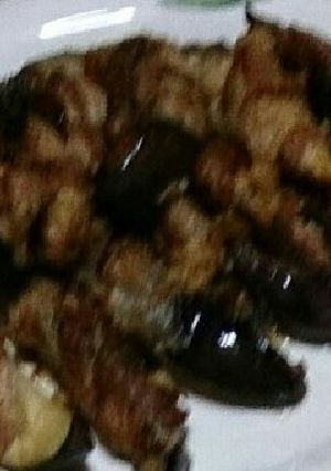 茄子の豚バラ肉・巻き(^^)☆-レシピのメイン写真