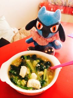 ささみと小松菜の中華風スープ-レシピのメイン写真