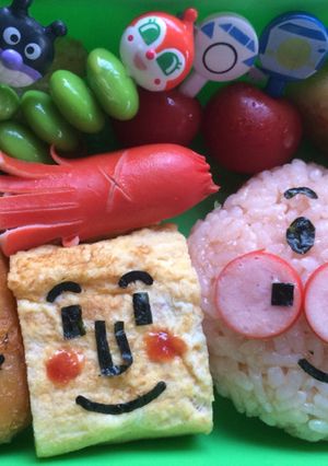 お弁当★アンパンマン＆食パンマン簡単-レシピのメイン写真