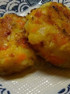 ポテサラでお焼き-レシピのメイン写真