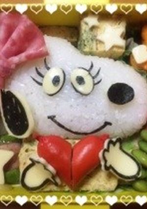 スヌーピー☆ベル*キャラ弁・遠足-レシピのメイン写真