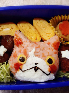 キャラ弁☆ジバニャン☆妖怪ウォッチ-レシピのメイン写真