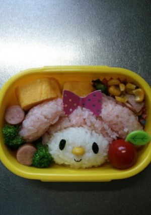 マイメロデｨのお弁当-レシピのメイン写真