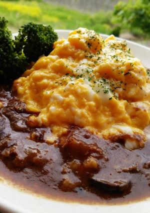 洋食屋さんのビーフオムシチュー-レシピのメイン写真