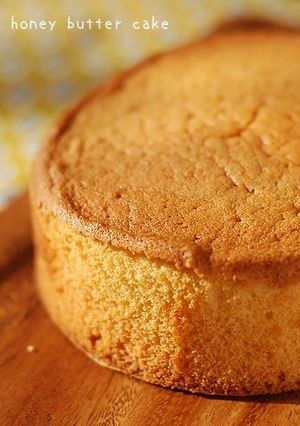 しっとりふわふわ♡蜂蜜バターケーキ-レシピのメイン写真