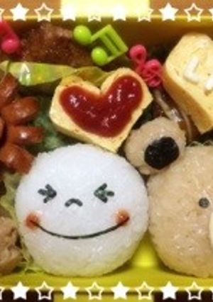 簡単！LINEキャラ弁・遠足-レシピのメイン写真