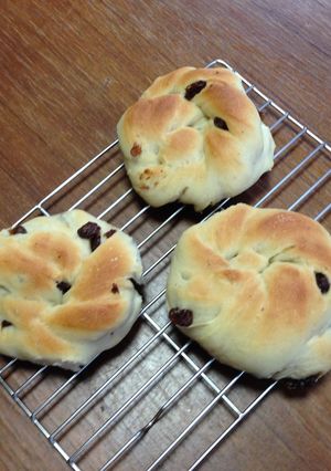 薄力粉でレーズンパン-レシピのメイン写真
