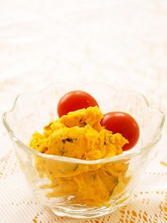 かぼちゃとクリームチーズのサラダ-レシピのメイン写真