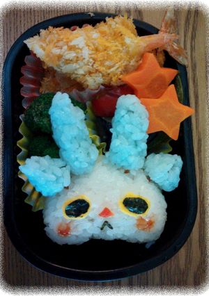 妖怪ウォッチ　コマさんのキャラ弁♪-レシピのメイン写真
