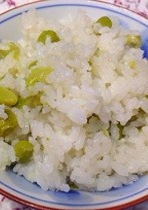 簡単！グリンピースの炊き込みご飯-レシピのメイン写真