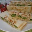 スナップえんどうのホットサンド♪