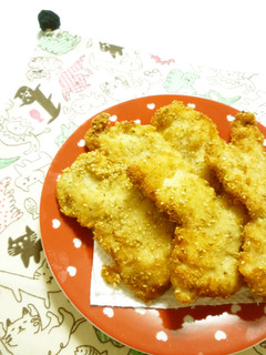 簡単!ごま香る和風チキンカツレツ-レシピのメイン写真