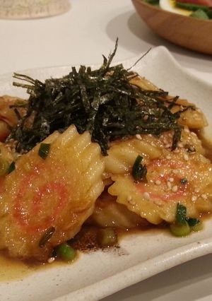 なるとのバターしょうゆ(丼)-レシピのメイン写真