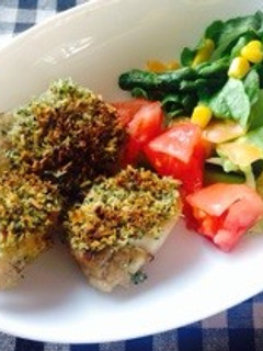 鶏もも肉の香草パン粉焼き-レシピのメイン写真