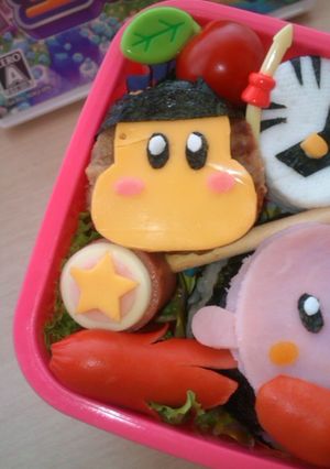 キャラ弁カービィ★ワドルディ☆栄養士-レシピのメイン写真