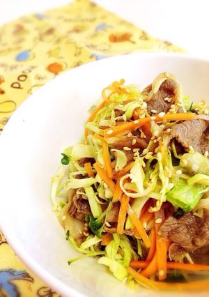 さっぱり♩牛肉入りサラダ★-レシピのメイン写真
