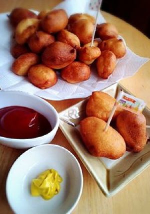 ひとくち☆アメリカンドッグ-レシピのメイン写真