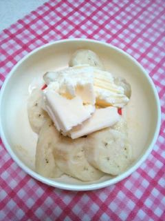 バナナアイス乗せ-レシピのメイン写真