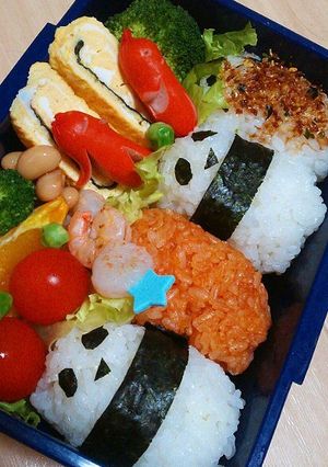 パンダ弁当-レシピのメイン写真