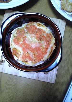 アツアツカマンベールの明太焼き-レシピのメイン写真