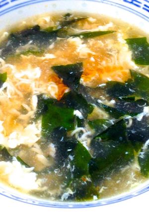 超手抜き！ワカメと玉子のとろ～りラーメン-レシピのメイン写真