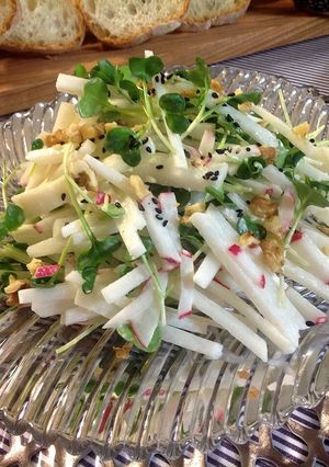 3大根(ラディッシュ・貝割れ)サラダ-レシピのメイン写真