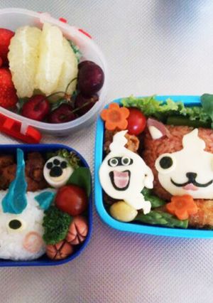 妖怪ウォッチのキャラ弁-レシピのメイン写真