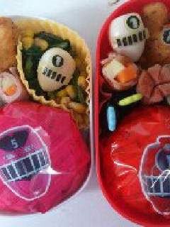 トッキュウジャー☆キャラ弁-レシピのメイン写真