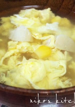 超簡単♡ホタテとコーンとたまごのスープ♪-レシピのメイン写真