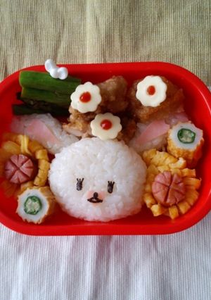うさぎのモフィ♪キャラ弁-レシピのメイン写真