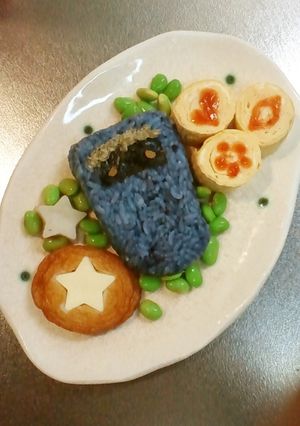 妖怪ウォッチ♪ジミーおにぎり♪-レシピのメイン写真