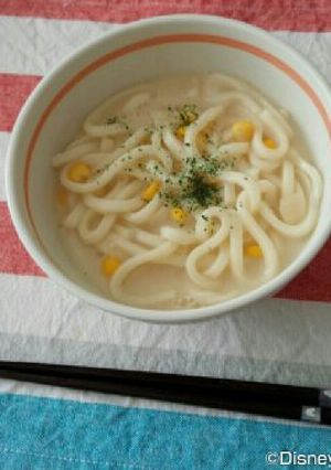 残ったシチューで☆クリームシチューうどん-レシピのメイン写真