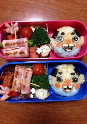 ちっちゃいおっさんキャラ弁-レシピのメイン写真
