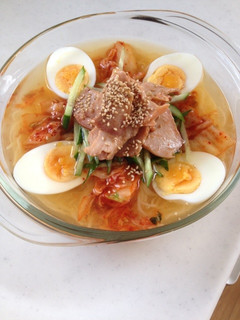 お家で初めて冷麺!!-レシピのメイン写真