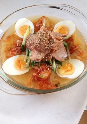 お家で初めて冷麺！！-レシピのメイン写真