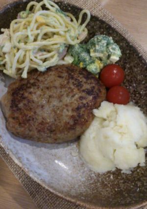 ハンバーグ-レシピのメイン写真