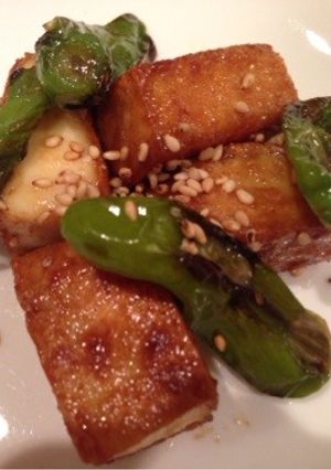 簡単!厚揚げの焼肉のタレ炒め-レシピのメイン写真