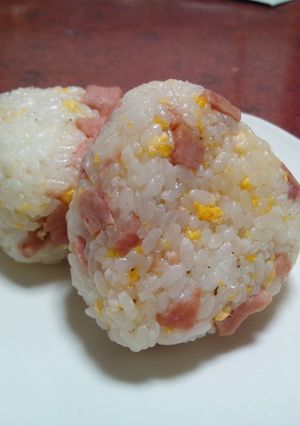 ウチのスパムおにぎり-レシピのメイン写真