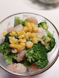 ブロッコリーと海老のマヨマスサラダ♪-レシピのメイン写真