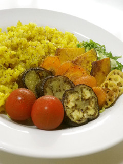 ターメリックライスで野菜ピラフ!-レシピのメイン写真