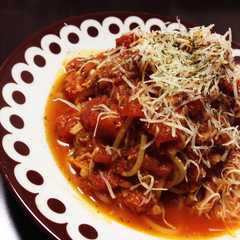 簡単！ トマトツナパスタ-レシピのメイン写真