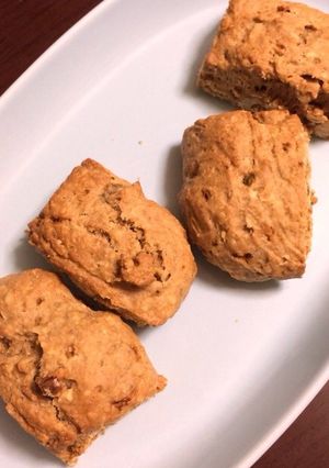 黒糖生姜スコーン♪全粒粉入り-レシピのメイン写真
