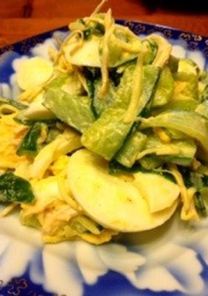 キュウリささみ卵のマヨチーズ-レシピのメイン写真