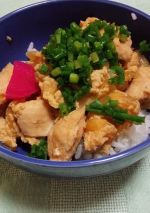 うちの親子丼-レシピのメイン写真