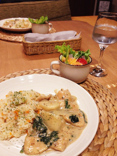 ほうれん草とカブとチキンのクリーム煮-レシピのメイン写真